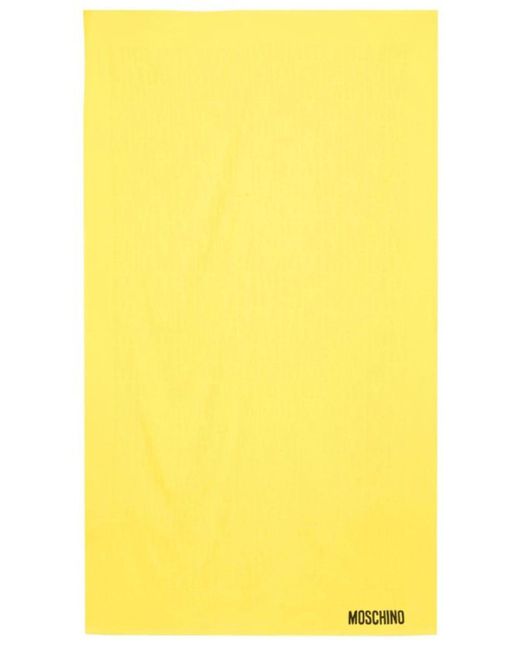 Moschino Yellow Beach Towel for men