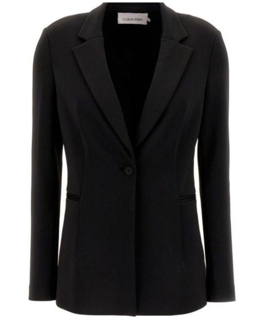 Calvin Klein Black Coat
