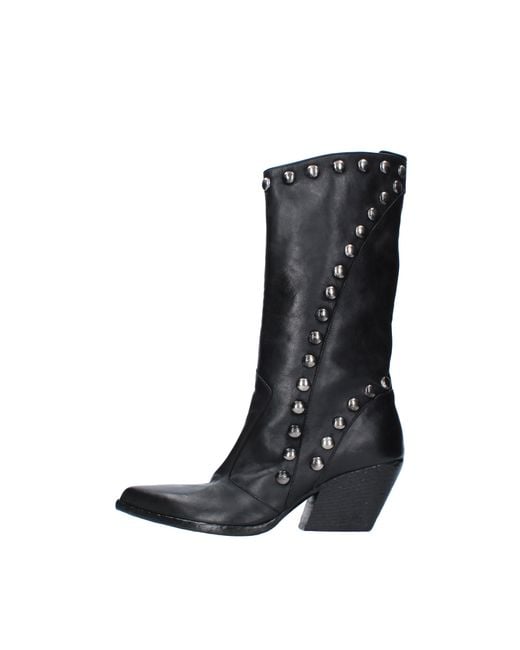 Elena Iachi Black Boots