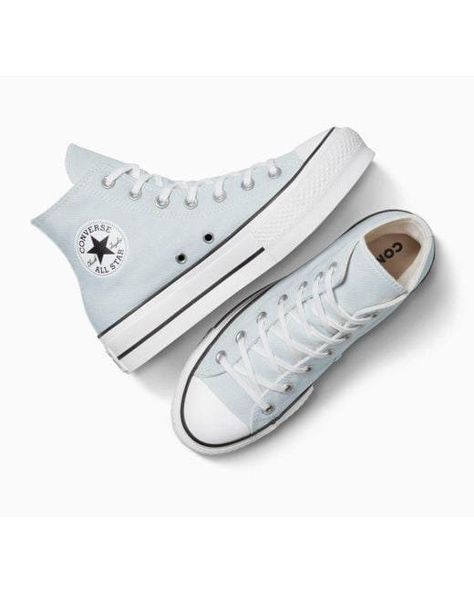 Converse Metallic Sneakers A11873C Ct Hi Platform You Dew You