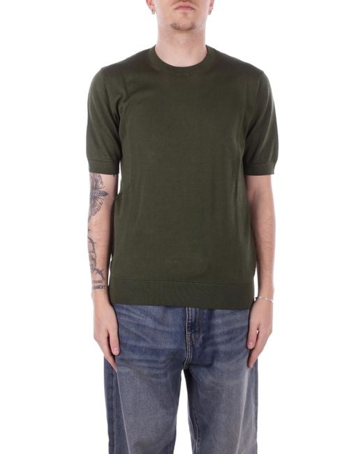 Tagliatore Green Sweaters for men