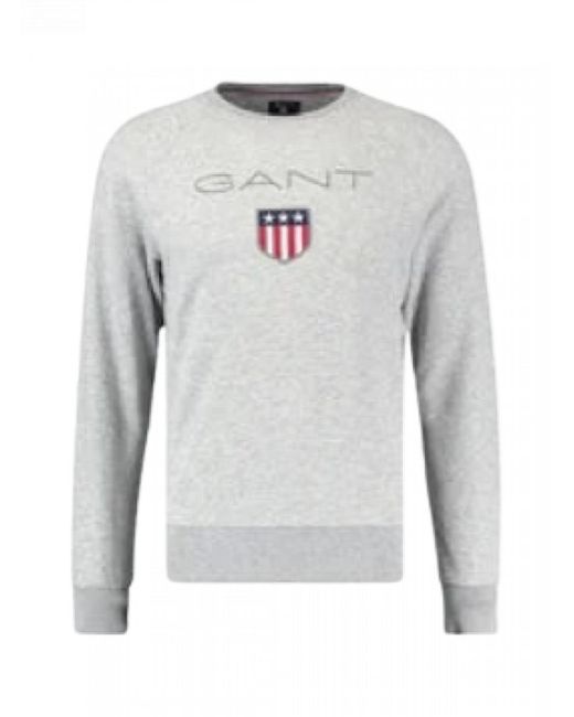 Sweat-Shirt Femme 2046004 Shield Gant pour homme en coloris Gray
