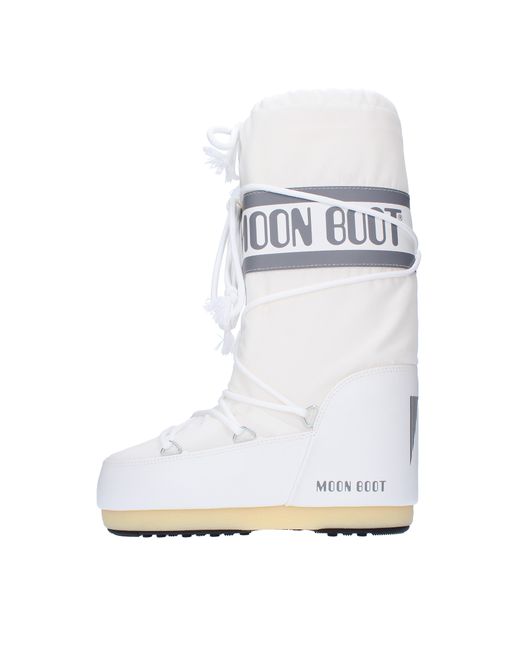 Moon Boot White Stiefel Weib