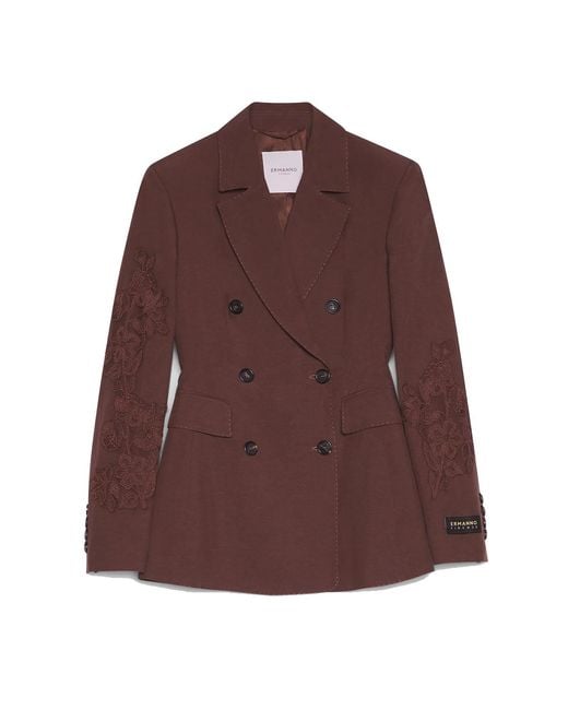 ERMANNO FIRENZE Brown Jackets
