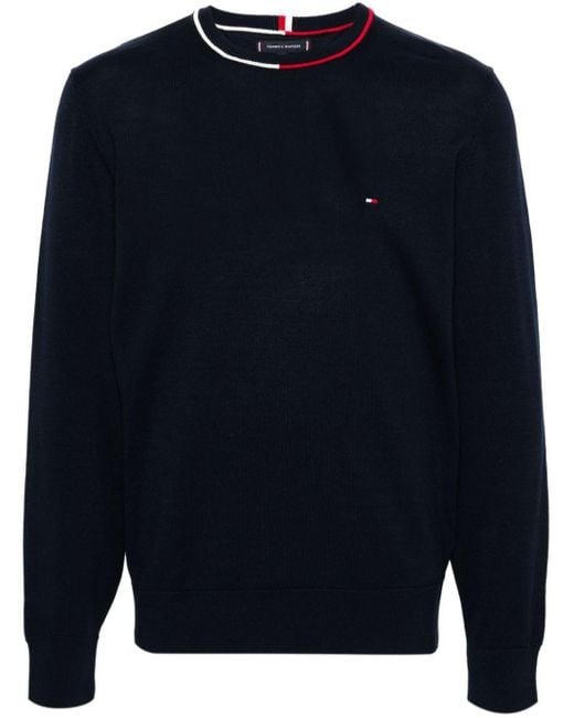 Tommy Hilfiger Hemden Mann Mw0Mw34790 Feinfuhligkeit Dw5 Wuste Himmel Himmel in Blue für Herren