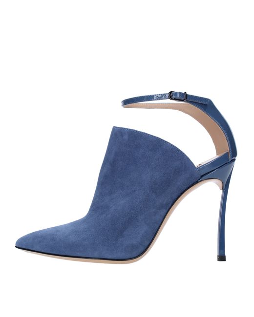 Casadei Blue Ontario Blau Hochhackige Schuhe