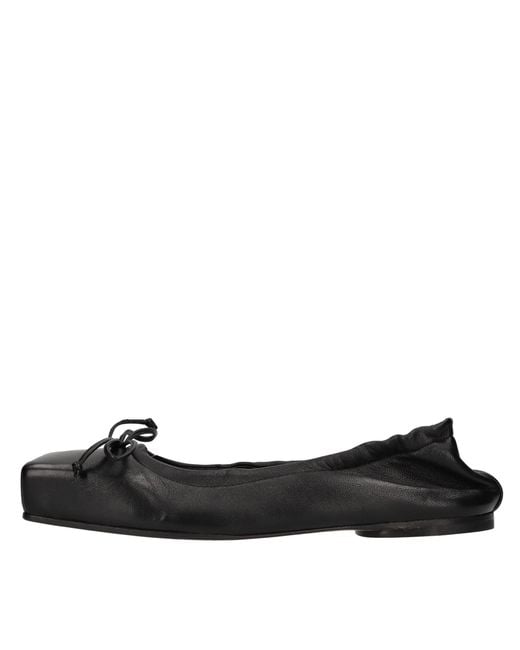 Jacquemus Black Flat Shoes