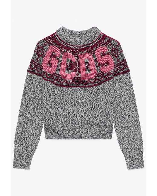 Pull Neige Gcds en coloris Gray