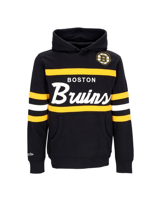 Sweat A Capuche Pour Hommes Sweat A Capuche D'Entraineur-Chef De La Lnh Bosbru Couleurs Originales De L'Equipe Mitchell &amp; Ness pour homme en coloris Blue