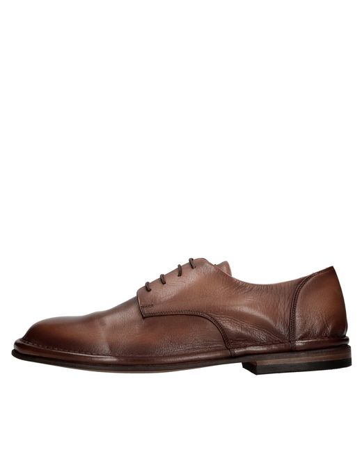 Pantanetti Brown Flat Shoes for men