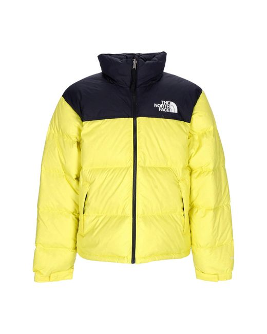 The North Face Yellow 1996 Retro Nuptse Tail Down Jacket for men