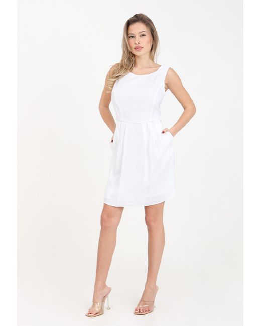 Armani Exchange White Optisch Weibe Kleider