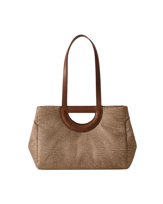 Borbonese Natural Bag Shopping M