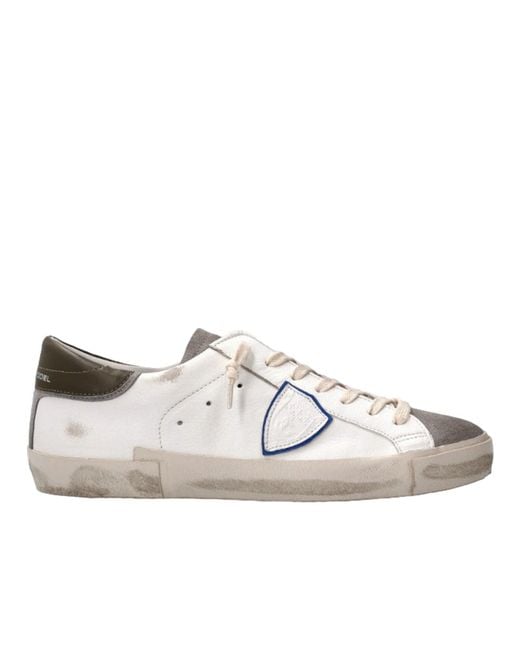 Philippe Model White Sneaker for men