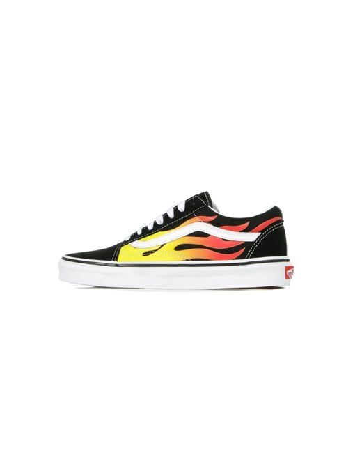 Vans Multicolor Old Skool Low Shoe (Flame) for men