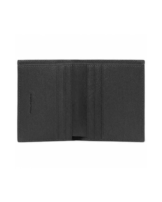 Piquadro Black Portfolio Square for men