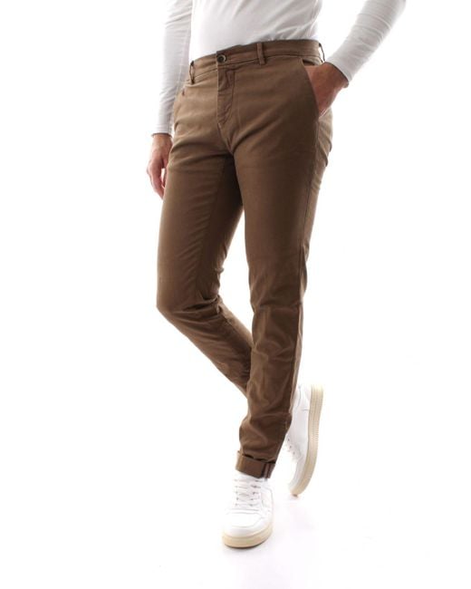 Mason's Mannenbroek Milaan Mbe130 9Pn2A4973 274 in het Brown voor heren