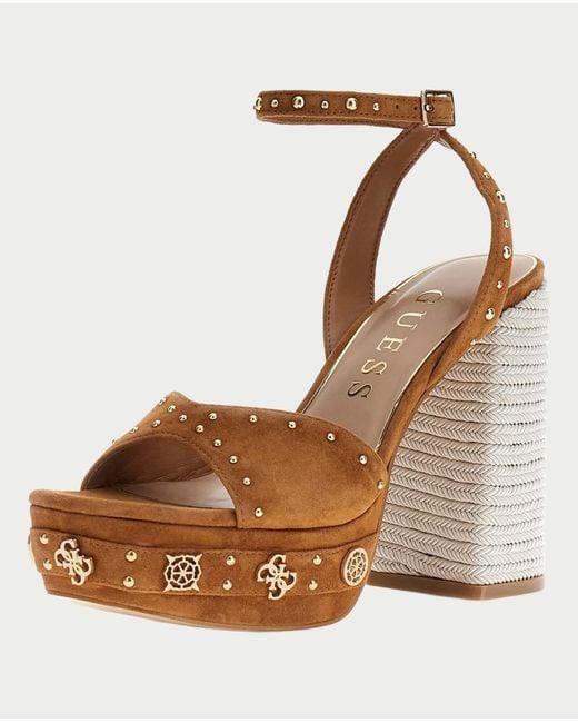 Guess Brown Sandelblumen