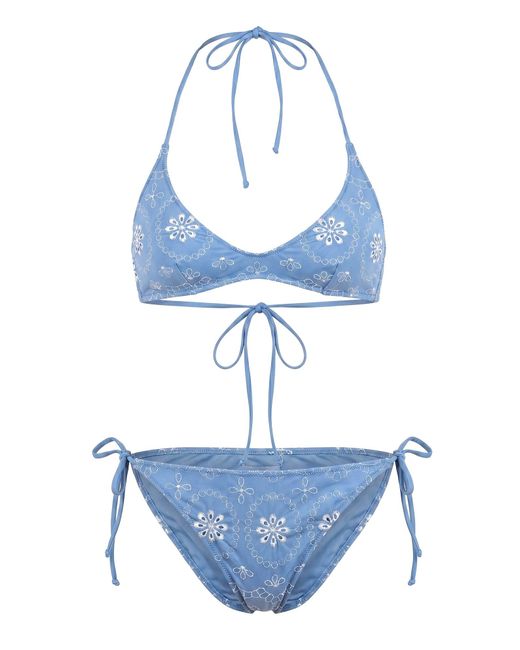 Bikini Mc2 Saint Barth en coloris Blue