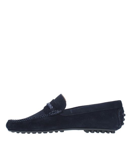 ANDREA NOBILE Blue Flat Shoes for men