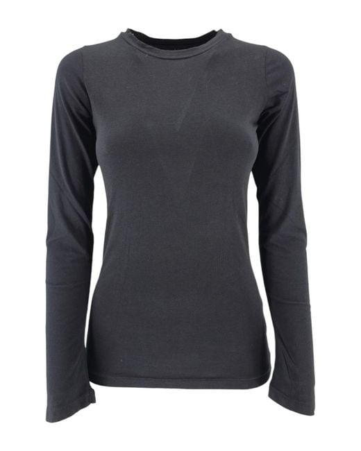 Camisetas Y Polo Negro Velvet de color Black