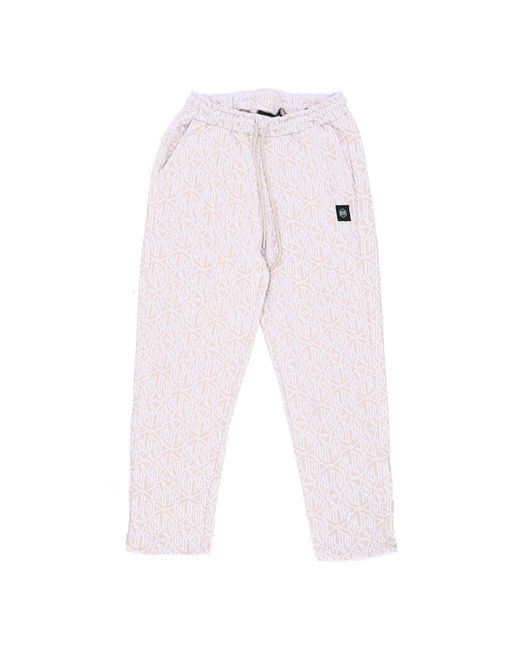 DOLLY NOIRE Lichtgewicht Trainingsbroek Monogram Dlynr Chino Joggingbroek in het White voor heren