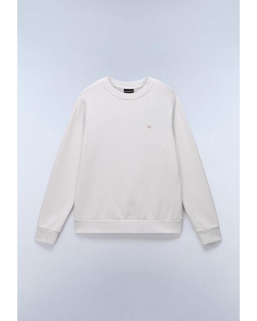 Napapijri Sweatshirt Wit in het White