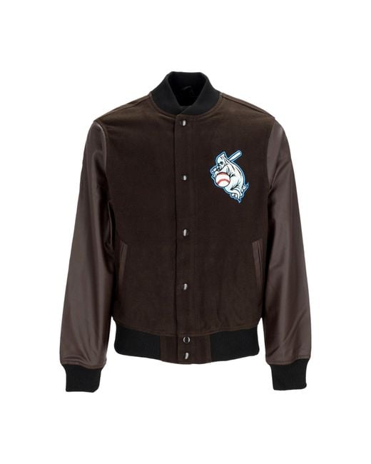 Doomsday Black Ghost Varsity Jacket College Jacket for men
