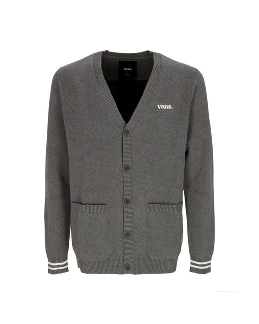 Vans Gray Halecrest Cardigan Cardigan for men