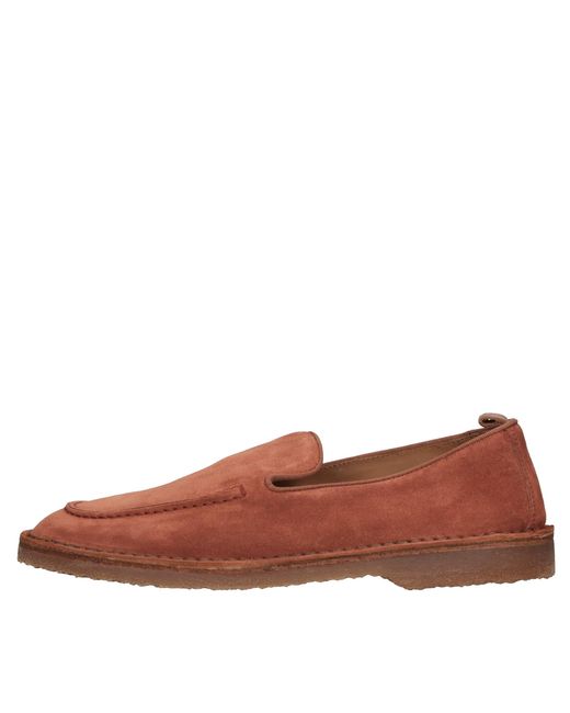 Buttero Brown Flat Shoes for men