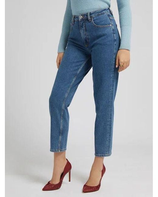 Guess Jeans Vrouw W2Ya21 D4Nh5 Aumed in het Blue