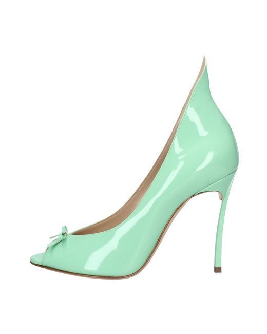 Casadei Green Schuhe Mit Absatz Nilgrun