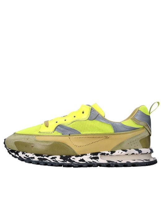 HIDNANDER Gelbe Sneaker in Yellow für Herren