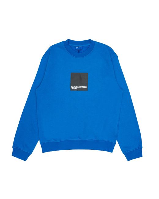 Karl Lagerfeld Sweatshirt Fur Herren Regular Logo Sweat Royal in Blue für Herren