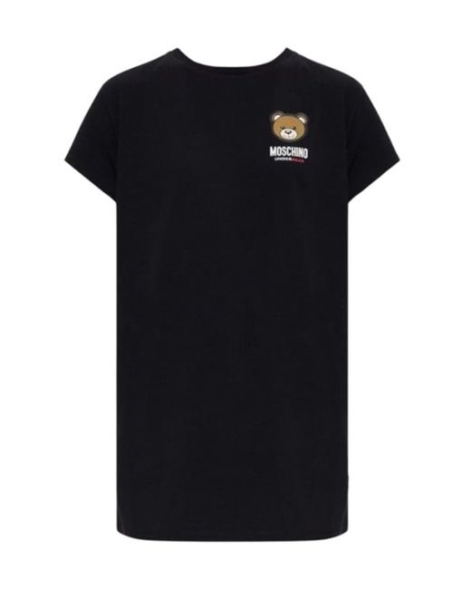 Moschino Black T-Shirt Frau