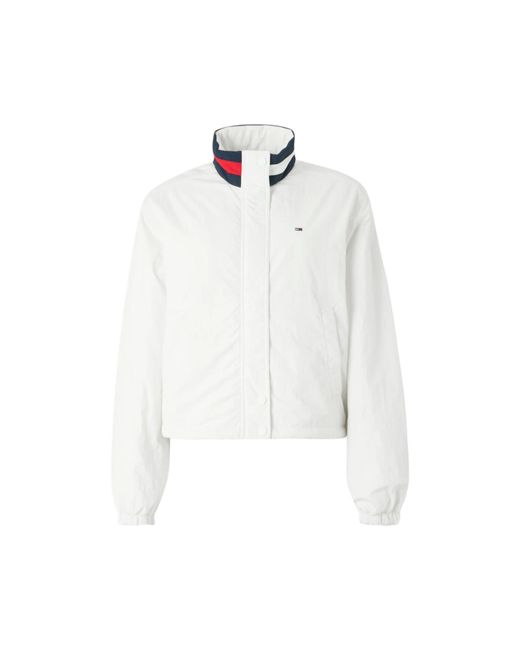Tommy Hilfiger White Jacket Dw0Dw21436