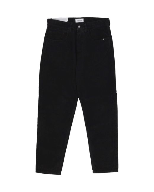AMISH Jeremiah Zwarte Lange Herenbroek in het Black voor heren