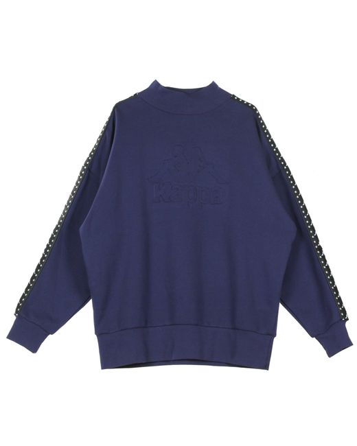 Kappa Blue Authentic Alef Crewneck Sweatshirt for men