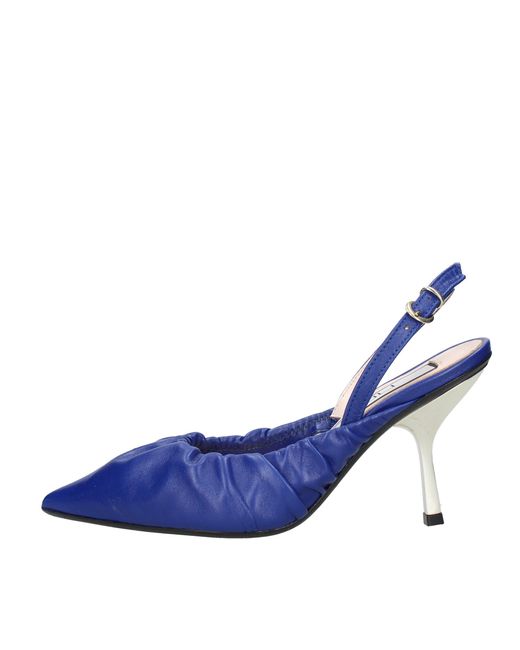 NCUB Blue Blaue Schuhe Mit Absatzen