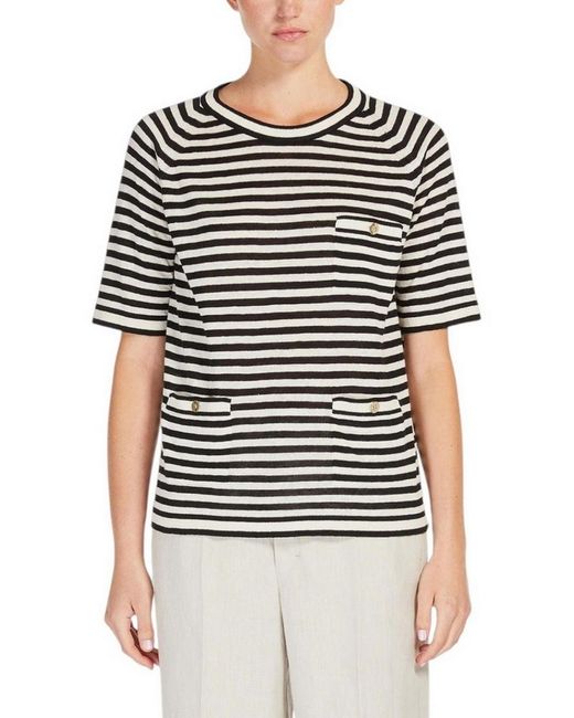 Max Mara Max Mara Overhemden Wit in het Multicolor