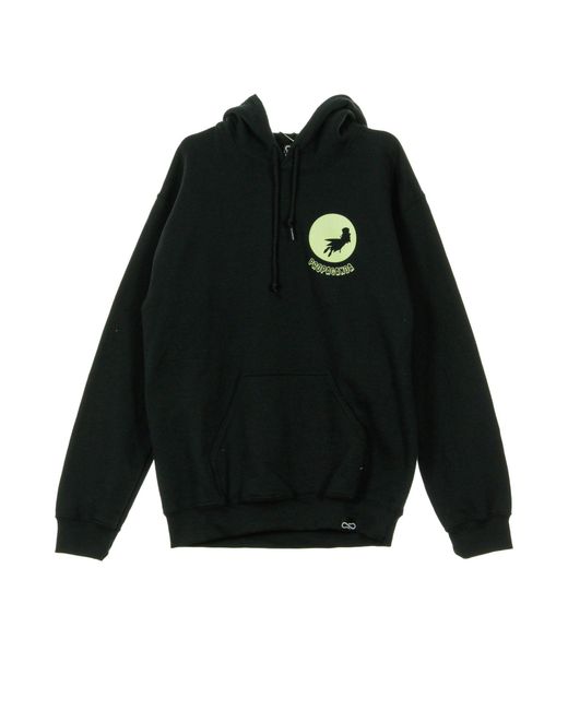 Propaganda Black Hoodie Vampire for men