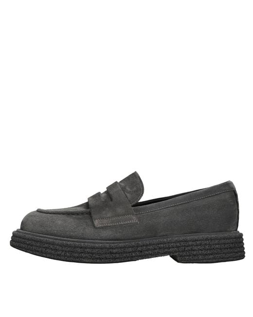 THE ANTIPODE Black Flat Shoes for men
