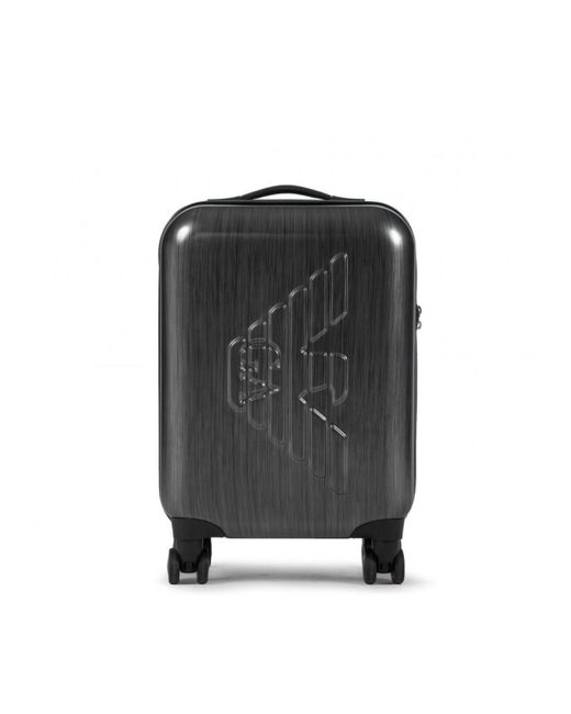 Emporio Armani Trolley Y4Q093Yme9J-80002 Grijs in het Black voor heren