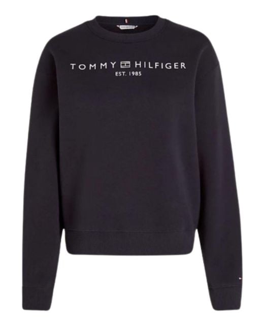 Tommy Hilfiger Black Damen Sweatshirt