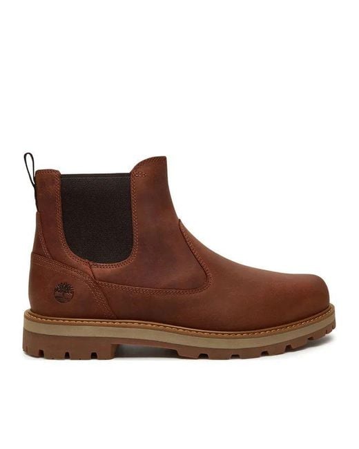 Timberland Brown Tronchetto And Booty Tb0A6A4Wem61 for men