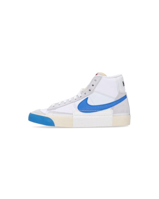 Chaussure Haute Homme Blazer Mid Pro Club Blanc/Photo Bleu/Blanc/Plage Nike pour homme en coloris Blue