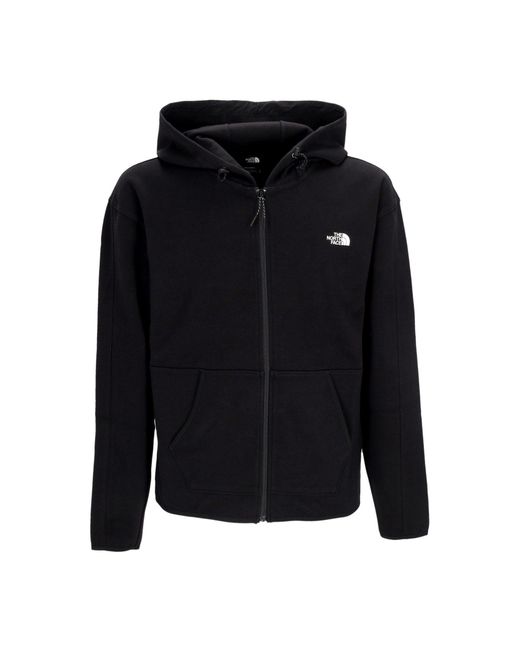 The North Face Black 'Lightweight Sweatshirt With Zip Hood Tech Full-Zip Hoodie for men
