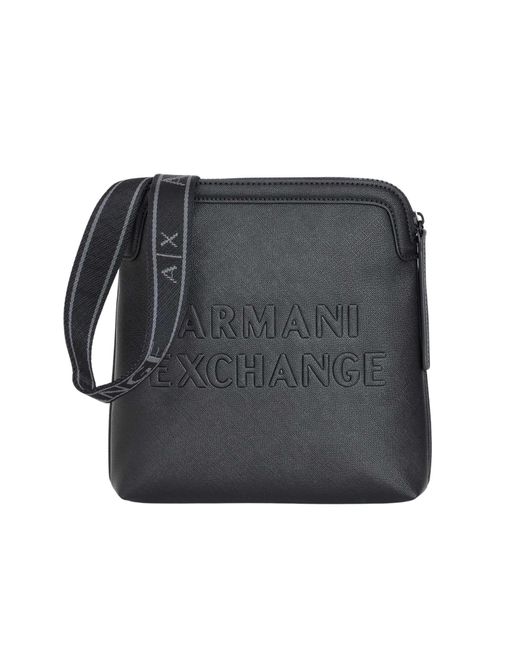 Armani Exchange Gray Bags for men