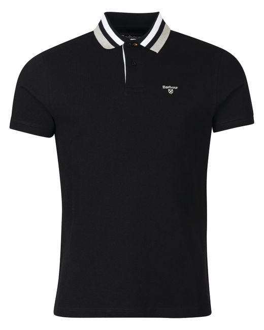 Barbour Black Pique With 3 Colors Bco Mml1069 Bk31 Nero for men