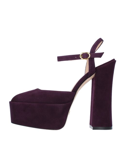 Chaussures A Talons Aubergine Stuart Weitzman en coloris Purple